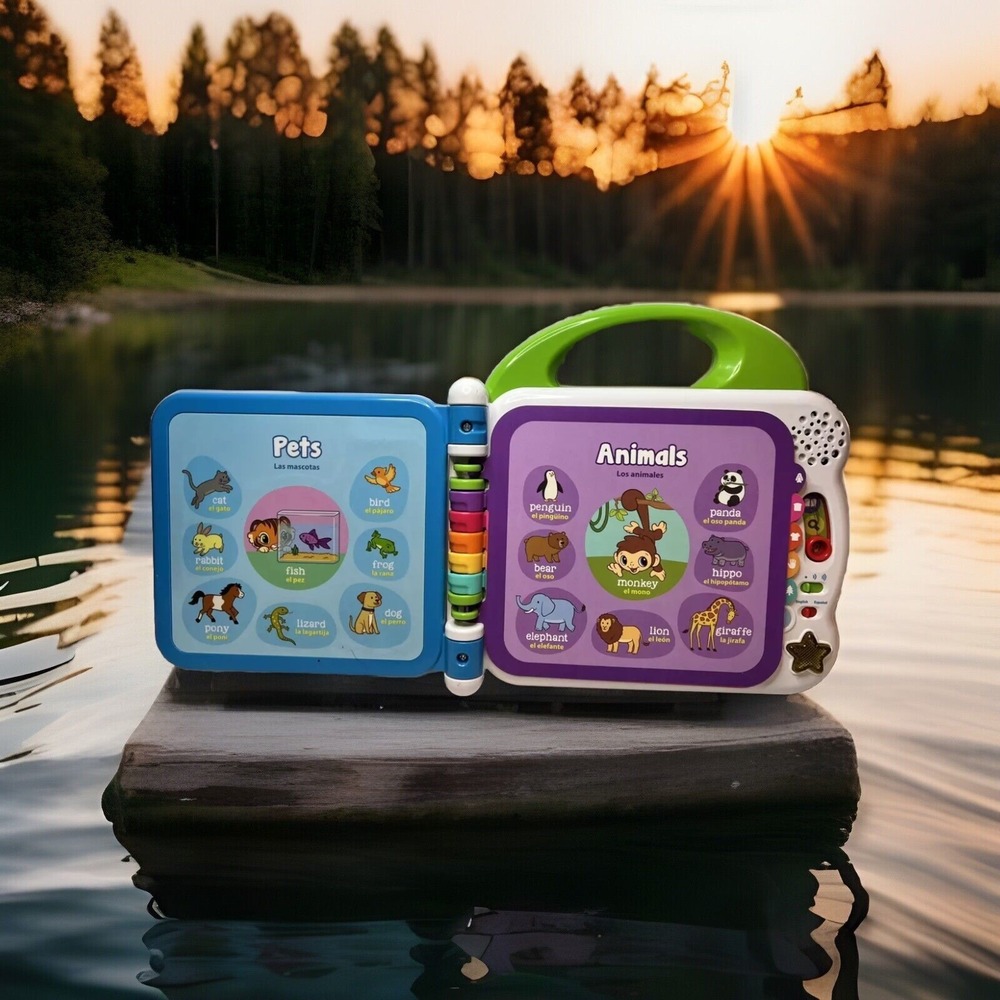LeapFrog Learning Friends 100 Words Electronic‎ Book Toddler Toy TESTED Works